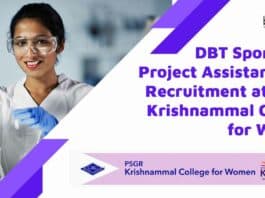 PSGR Krishnammal College Project