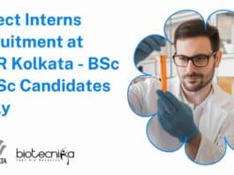 Project Interns Recruitment at IISER Kolkata