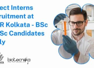 Project Interns Recruitment at IISER Kolkata