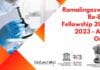 Ramalingaswami Re-Entry Fellowship 2022-2023