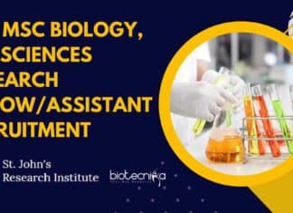 SJRI MSc Biology
