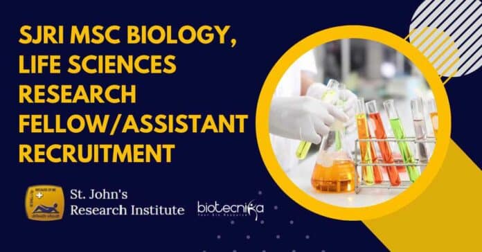 SJRI MSc Biology