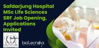 Safdarjung Hospital SRF Job