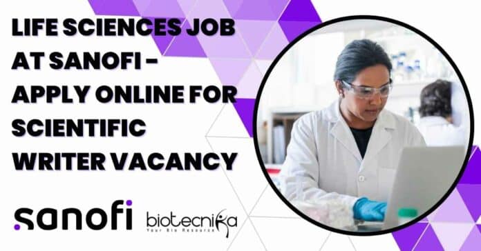 Sanofi Hyderabad Job Opening