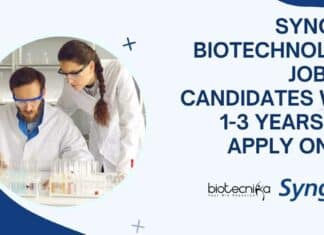 Syngene Biotechnology Job