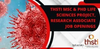 THSTI Jobs Life Sciences
