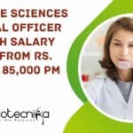 THSTI Life Sciences Technical Officer Jobs With Salary Ranging From Rs. 75,000 to 85,000 pm THSTI Life Sciences Technical Officer