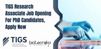TIGS Research Associate Job