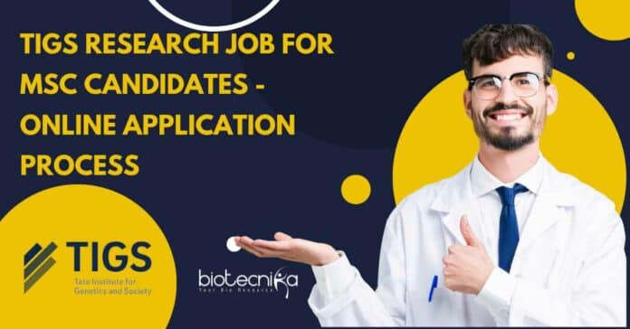 TIGS Research Job