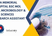 Tata Memorial Hospital BSc Mol Bio, Microbiology & Life Sciences Research Assistant Job Tata Memorial Hospital Jobs