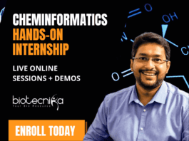 Cheminformatics Hands-on Internship - LIVE Online Sessions + Demos