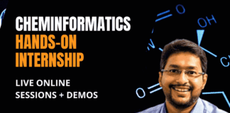 Cheminformatics Hands-on Internship - LIVE Online Sessions + Demos
