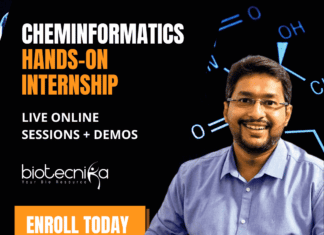 Cheminformatics Hands-on Internship - LIVE Online Sessions + Demos