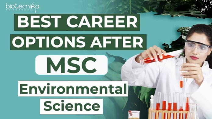Environmental Sciences Career Options After MSc