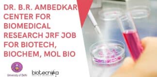 ACBR Delhi JRF Job