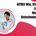 ACTREC MSc, BTech & MTech Life Sciences, Bioinformatics, Biotechnology Research Jobs ACTREC Bioinformatics Research Jobs