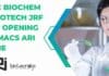 MSc Biochem & Biotech JRF Job Opening at MACS ARI Pune ARI Pune Biochemistry JRF
