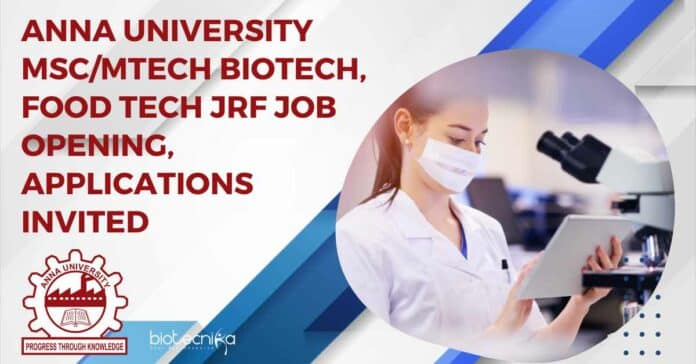 Anna University Food Tech