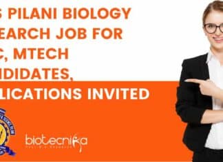 BITS Pilani Biology Research