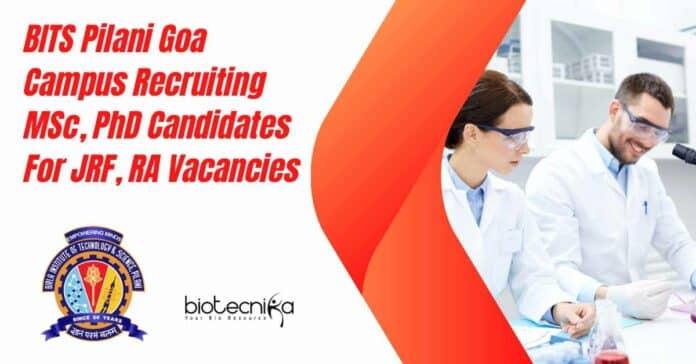 BITS Pilani Research Associate