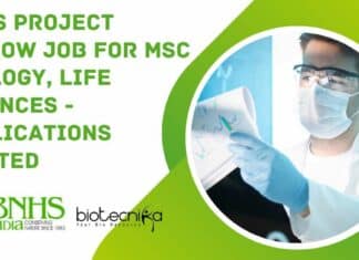 BNHS Project Fellow Job