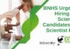 BNHS Urgently Hiring Life Sciences Candidates For Scientist Post BNHS Scientist Job