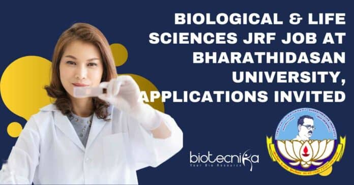 Bharathidasan University Research Job