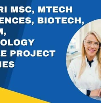 CDRI Project Vacancies 2023