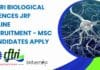 CFTRI Biological Sciences JRF