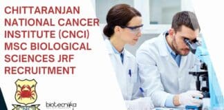 CNCI Biological Sciences JRF