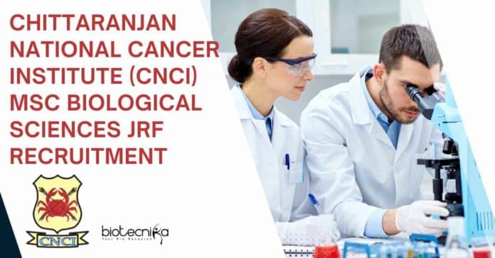 CNCI Biological Sciences JRF