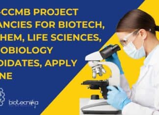 CSIR-CCMB Project Vacancies