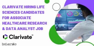 Clarivate Life Sciences Job Hiring