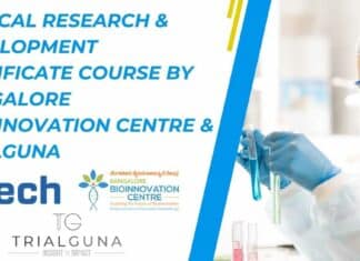 Clinical R&D Certification Course By Bangalore Bioinnovation Centre & TrialGuna  New