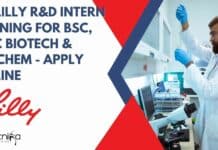 Eli Lilly R&D Intern Opening For BSc, MSc Biotech & Biochem – Apply Online Eli Lilly R&D Intern Opening