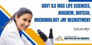 Govt ILS MSc Life