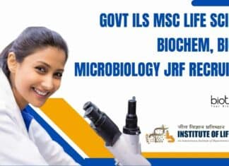 Govt ILS MSc Life
