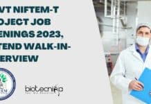 Govt NIFTEM-T Project Job Openings 2023, Attend Walk-In-Interview Govt NIFTEM-T Project Openings