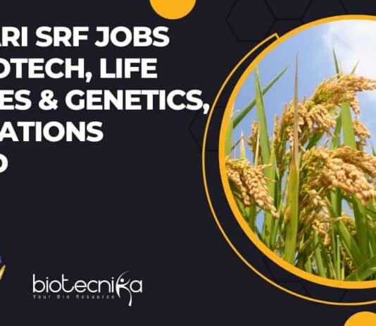 ICAR-IARI SRF Jobs