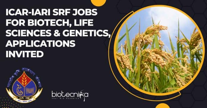 ICAR-IARI SRF Jobs