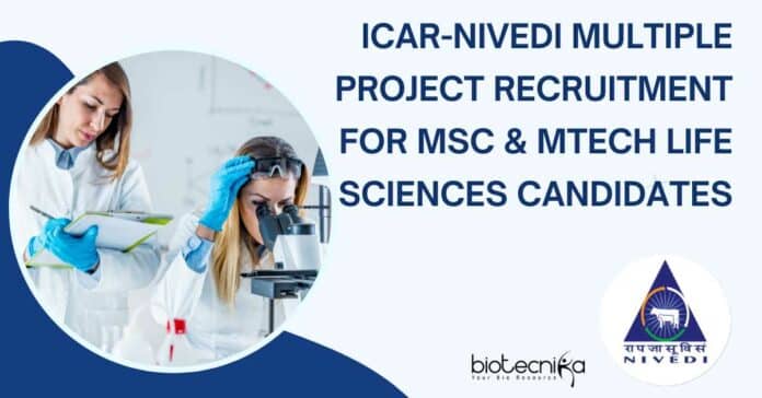 ICAR-NIVEDI Jobs 2023