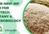 ICAR-NRRI JRF Job For Biotech, Botany & Microbiology ICAR-NRRI JRF Job