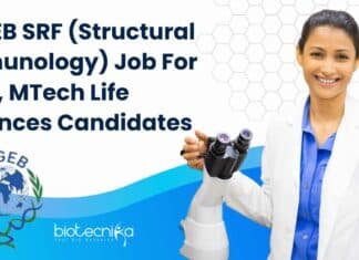 ICGEB SRF (Structural Immunology) Job