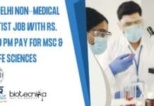 ICMR Delhi Non-Medical Scientist Job With Rs. 51,000 pm Pay For MSc & PhD Life Sciences ICMR Delhi Non-Med Scientist Job