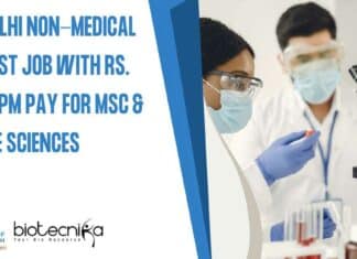 ICMR Delhi Non-Med Scientist Job