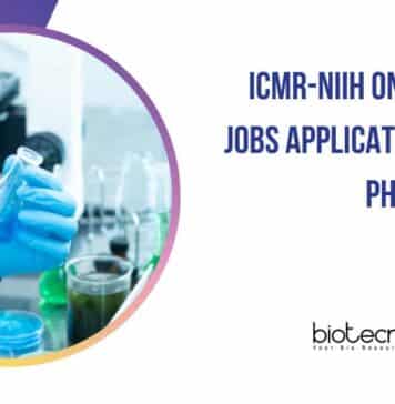 ICMR-NIIH Research Jobs