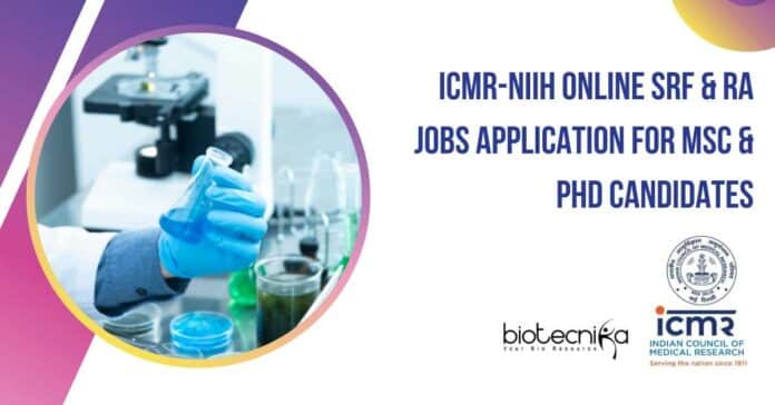 ICMR-NIIH Research Jobs