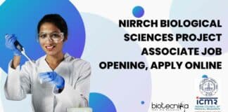 ICMR-NIRRCH Biological Sciences Project