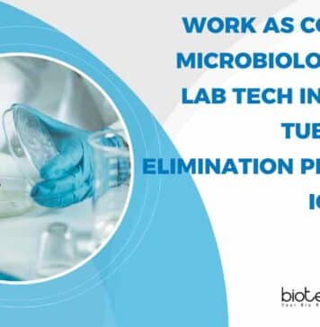 Work As Consultant Microbiologist or Sr. Lab Tech in National Tuberculosis Elimination Program at ICMR-JALMA ICMR NJIL&OMD Job Openings