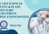 MSc Life Sciences, Botany & Plant Biotech JRF Recruitment, Applications Invited IISER Mohali Plant Biotech